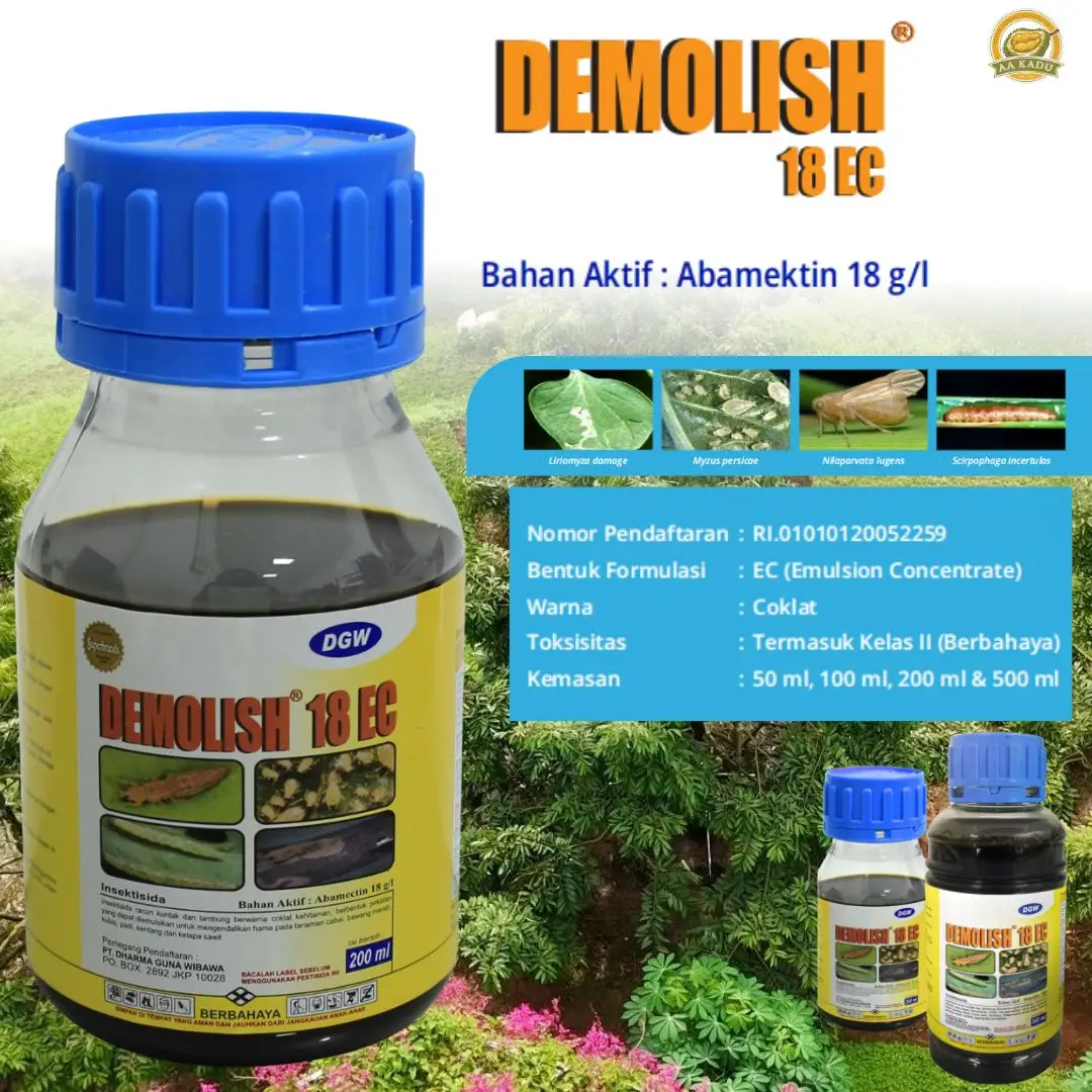 Insektisida DEMOLISH 18 EC Besar - 200 ML