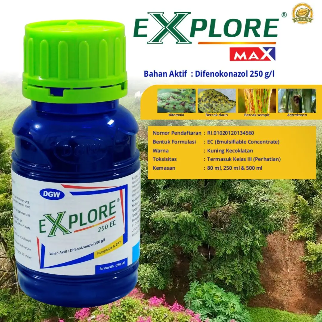FUNGISIDA EXPLORE 250 EC Fungisida Difenokonazol 250 ml - untuk mengendalikan penyakit