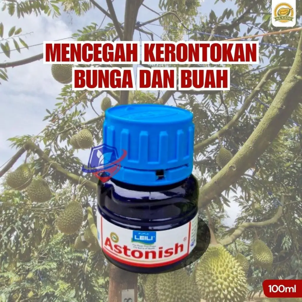 Astonish 100ml - Mencegah kerontokan bunga dan buah - Meningkatkan pertumbuhan akar, batang, dan buah