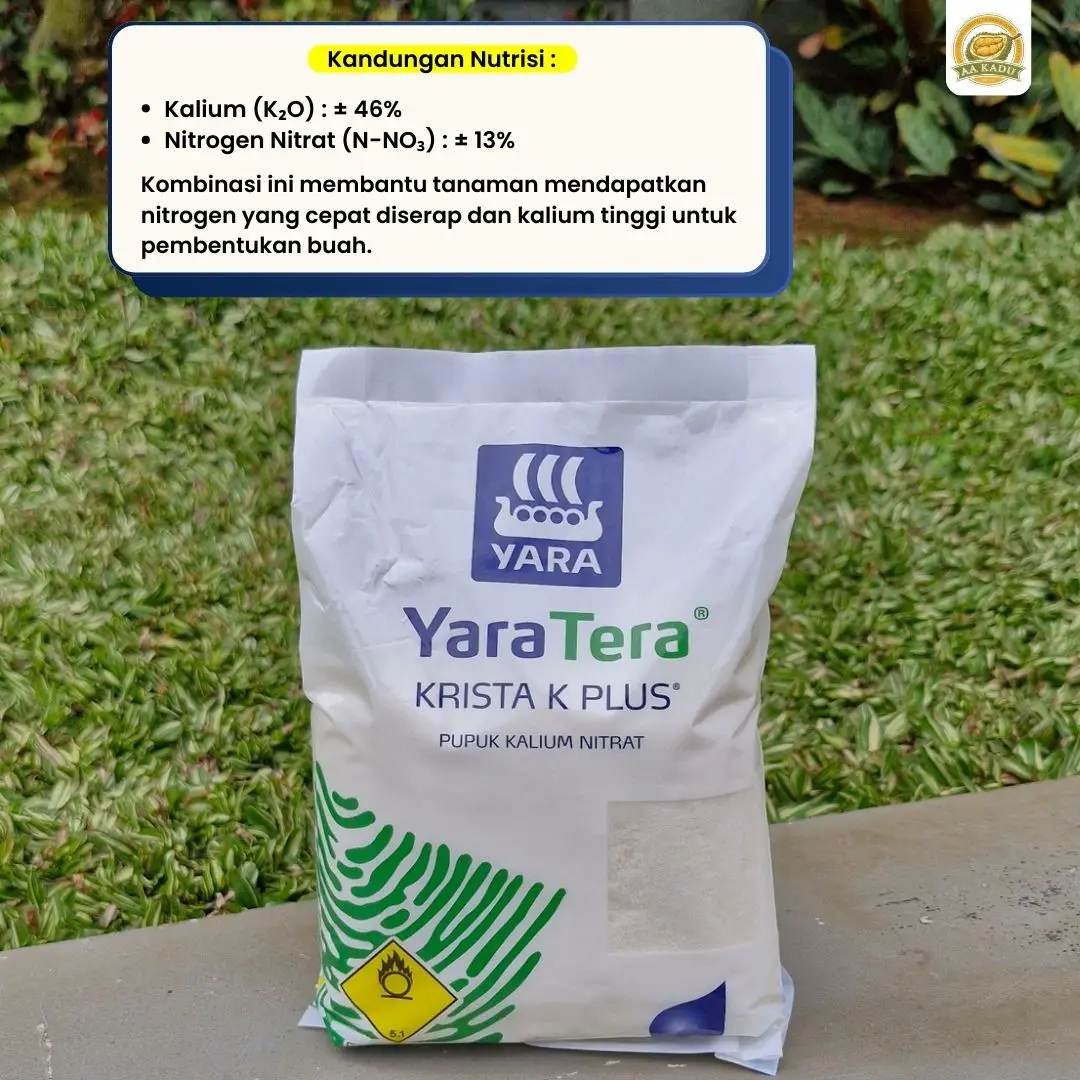 Pupuk YaraTera Krista K Plus - 1KG