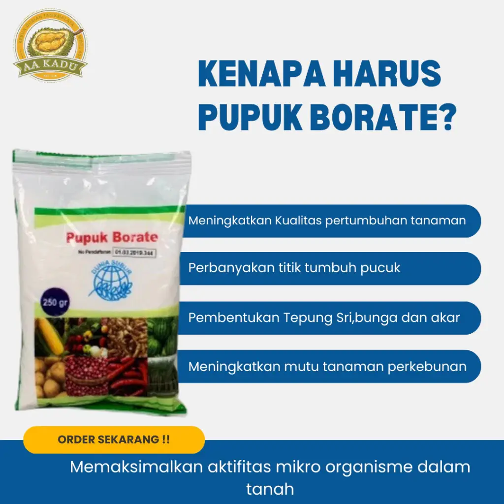 Pupuk Borate 250gr