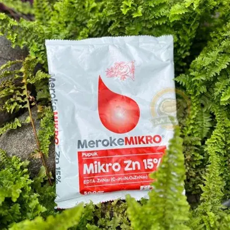 Pupuk Meroke MIKRO ZN 15% EDTA 500 GRAM