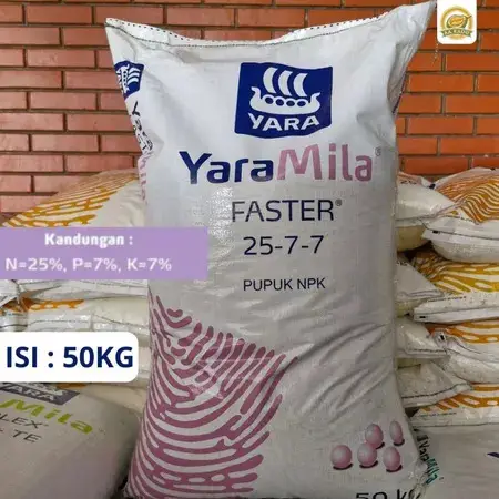Pupuk YaraMila Faster 25-7-7 50KG | Original Yara