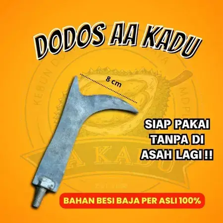 Mata Pisau Dodos Hasil DIY AA Kadu