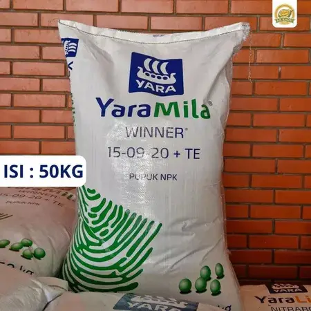 Pupuk YaraMila Winner 15-9-20 + TE 50KG  | Original Yara