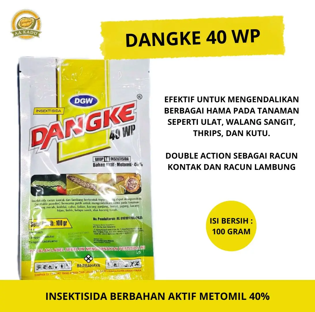 Insektisida Dangke 40 WP - 100 gram | Original DGW