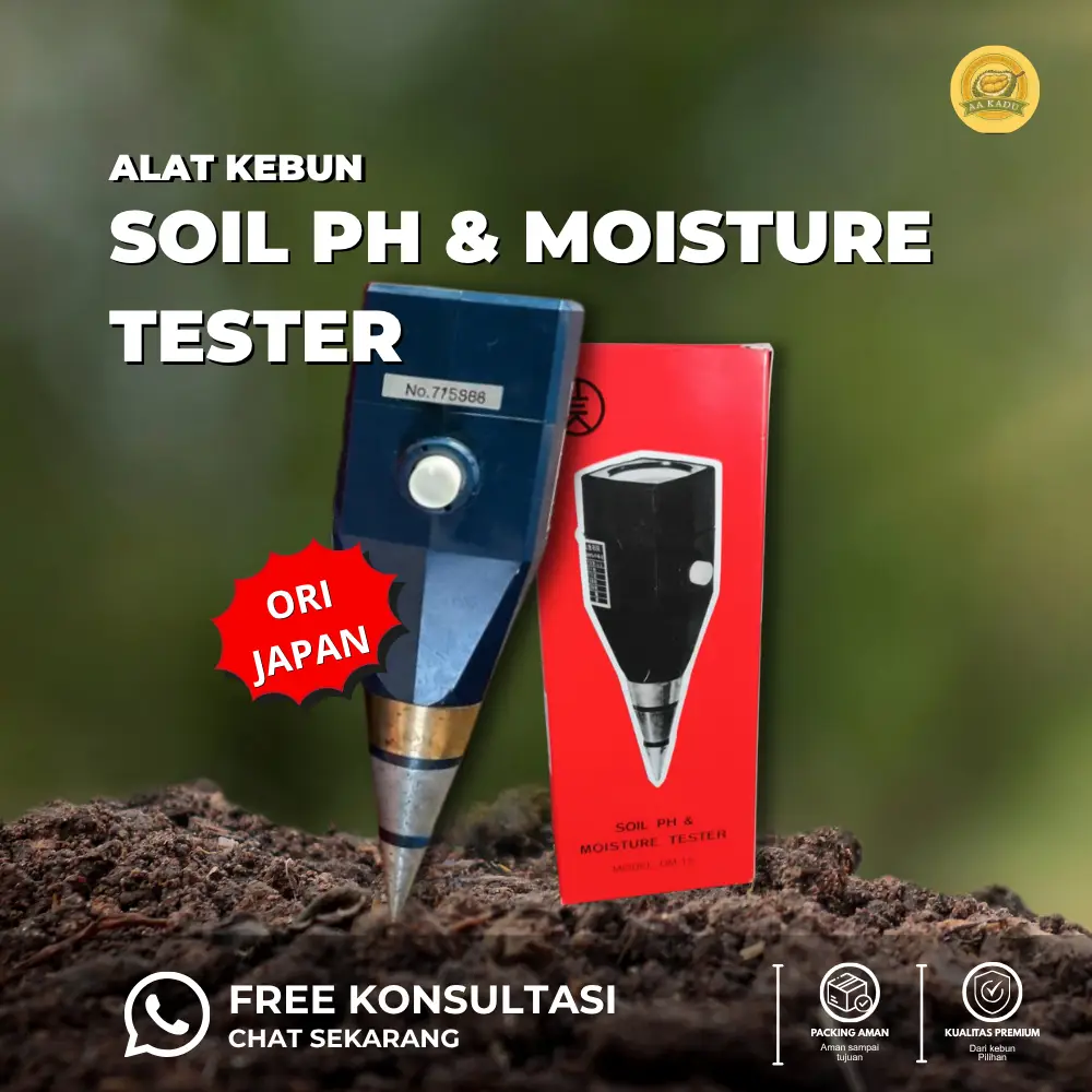 Soil pH & Mosture Tester - pH Meter Takemura